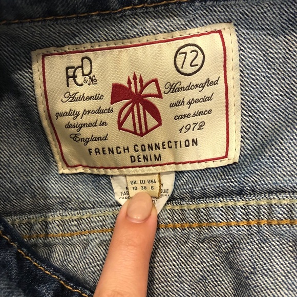 FRENCH CONNECTION DEMIN JACKET - Picture 2 of 3